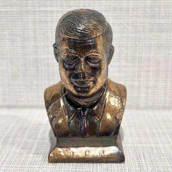 画像5: 【ビンテージ】アンティーク【ジョン・F・ケネディ】【胸像】【ブロンズ像】 