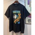 画像1: 90’s 【USA製】ビンテージ【オニータ】【RAIN FOREST】レインフォレスト【インコ】【黒】Tシャツ【サイズXL】<br> (1)