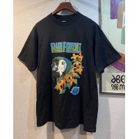 90’s 【USA製】ビンテージ【オニータ】【RAIN FOREST】レインフォレスト【インコ】【黒】Tシャツ【サイズXL】 