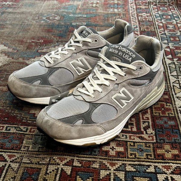 画像1: USA製【ニューバランス】new balance【993】グレー スニーカー【US 11 1/2】29.5ｃｍ 