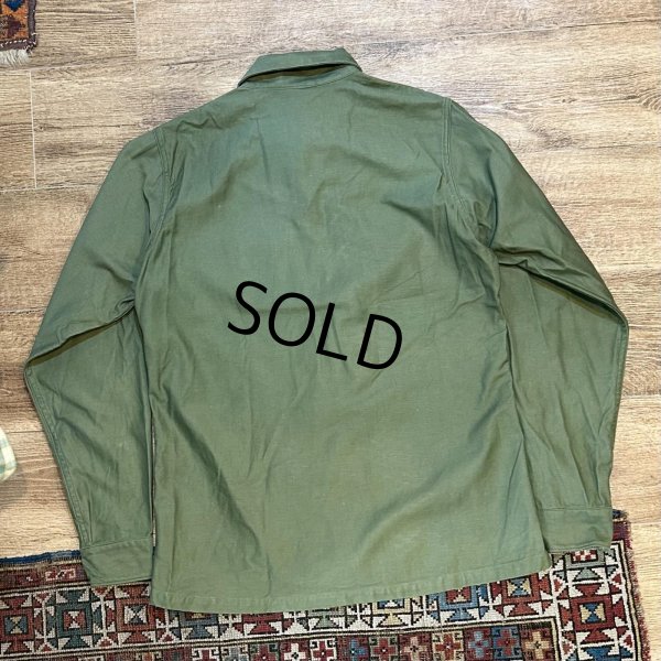 画像3: 程度良好【∼70's】【米軍実物】【ビンテージ】【U.S.ARMY】【OG107】【ユーティリティシャツ】【15 1/2】 
