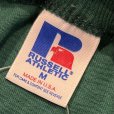 画像2: 90's【USA製】【デッドストック】【ラッセル】【緑】【無地】【Tシャツ】【サイズM】<br> (2)