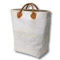 【ビンテージ】L.L.bean【L.L.ビーン】【生成り】【レザーハンドル】【キャンバス】【カスタムトートバッグ】ビーントート 
