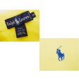 画像2: 【ラルフローレン】 【POLO ralph lauren】【黄色】【無地】【ポロシャツ】 【サイズＭ】 <br> (2)