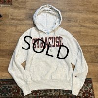 【チャンピオン】【Champion】【SYRACUSE】【バックプリント付き】【リバースウィーブパーカー】【サイズS】 