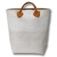 画像3: 【ビンテージ】L.L.bean【L.L.ビーン】【生成り】【レザーハンドル】【キャンバス】【カスタムトートバッグ】ビーントート 