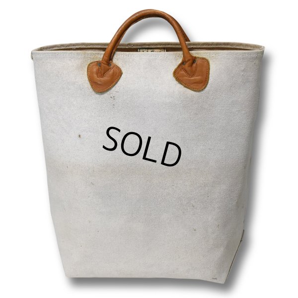 画像3: 【ビンテージ】L.L.bean【L.L.ビーン】【生成り】【レザーハンドル】【キャンバス】【カスタムトートバッグ】ビーントート 