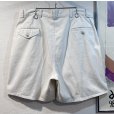 画像3: 【POLO RALPH LAUREN】ラルフローレン【白】【２タック】【ショートパンツ】【短パン】【コットンショーツ】【W36程度】<br> (3)