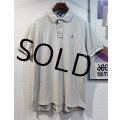 POLO ralph lauren【ラルフローレン】ビンテージ【オートミール】【コットン】【ポロシャツ】半袖シャツ【サイズL】 