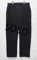 【Ralph Lauren】ラルフローレン【黒】【ETHAN PANT】【イーサンパンツ】【2タック】【コットンパンツ】【34ｘ32】 