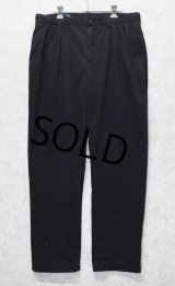 【Ralph Lauren】ラルフローレン【黒】【ETHAN PANT】【イーサンパンツ】【2タック】【コットンパンツ】【34ｘ32】 