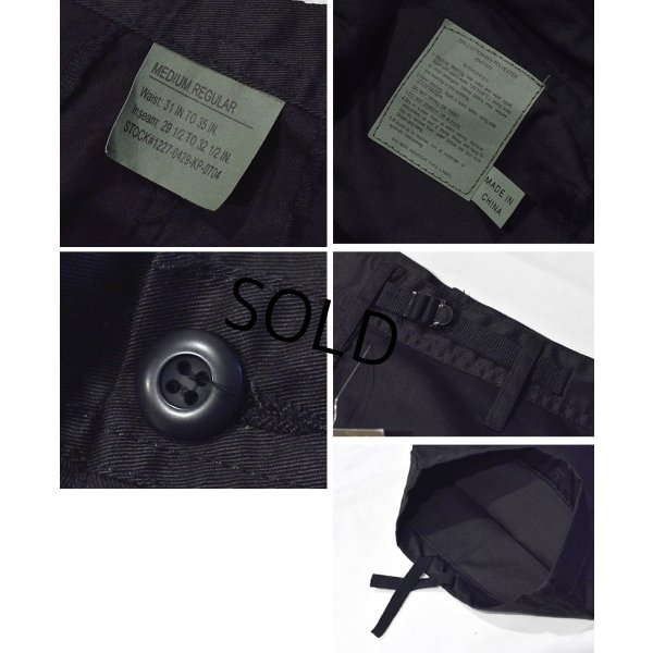画像3: 【デッドストック】【ビンテージ】ROTHCO ロスコ【BATTLE DRESS UNIFORM】BDU【黒 】カーゴパンツ【M-R】 