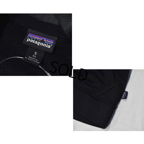 画像2: 【パタゴニア】patagonia【テキストロゴポリサイクルフーディー】黒 パーカー【W－S】 