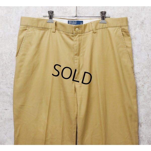 画像3: 【ラルフローレン】POLO RALPH LAUREN【ライトブラウン】【コットンパンツ】【36×30】 