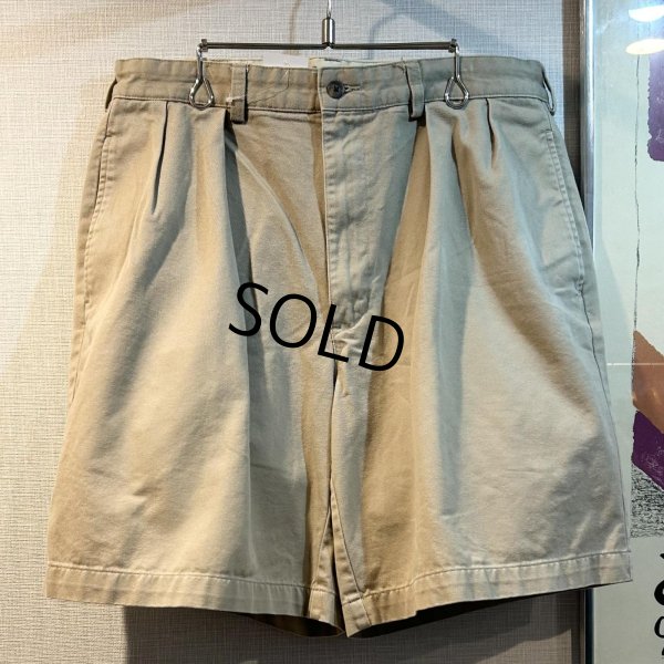 画像1: 【ビンテージ】【POLO RALPH LAUREN】ラルフローレン【ベージュ】2タック【コットン】【ショートパンツ】【短パン】【W34】 