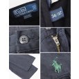 画像2: 【Ralph Lauren】ラルフローレン【黒】【ETHAN PANT】【イーサンパンツ】【2タック】【コットンパンツ】【34ｘ32】<br> (2)