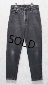 90’s 【USA製】【ビンテージ】【LEVI'S】【リーバイス５５０】550 黒 デニムパンツ ブラックデニム【33ｘ34】 