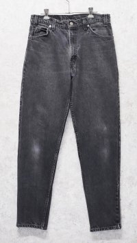 90’s 【USA製】【ビンテージ】【LEVI'S】【リーバイス５５０】550 黒 デニムパンツ ブラックデニム【33ｘ34】 
