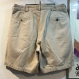 画像3: 【ビンテージ】【POLO RALPH LAUREN】ラルフローレン【ベージュ】2タック【コットン】【ショートパンツ】【短パン】【W34】<br> (3)