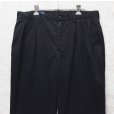 画像3: 【Ralph Lauren】ラルフローレン【黒】【ETHAN PANT】【イーサンパンツ】【2タック】【コットンパンツ】【34ｘ32】<br> (3)