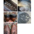 画像2: 【USA製】【ビンテージ】【フローシャイム】FLORSHEIM【ブラウン】メダリオン【ウィングチップシューズ】【10 3E】【28cm程度】<br> (2)
