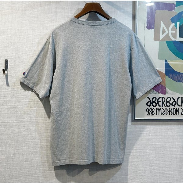 画像3: ビンテージ チャンピオン【WESLEYAN】カレッジロゴ グレー【Ｔシャツ】【サイズL】 