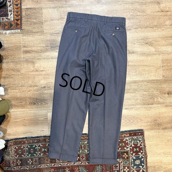画像4: 90's【DOCKERS】リーバイス　ドッカーズ【Khakis】【黒ｘチャコール】千鳥格子【２タック】コットンパンツ【32ｘ30】 
