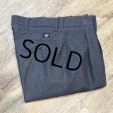 90's【DOCKERS】リーバイス　ドッカーズ【Khakis】【黒ｘチャコール】千鳥格子【２タック】コットンパンツ【32ｘ30】 