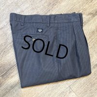 90's【DOCKERS】リーバイス　ドッカーズ【Khakis】【黒ｘチャコール】千鳥格子【２タック】コットンパンツ【32ｘ30】 