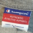 画像2: ビンテージ チャンピオン【WESLEYAN】カレッジロゴ グレー【Ｔシャツ】【サイズL】<br> (2)