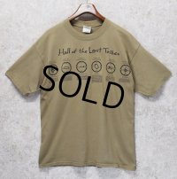 ビンテージ【GILDAN】【ギルダン】【Hall of the Lost Tribes】【黄土色】【両面プリント】【Tシャツ】【サイズXL】 