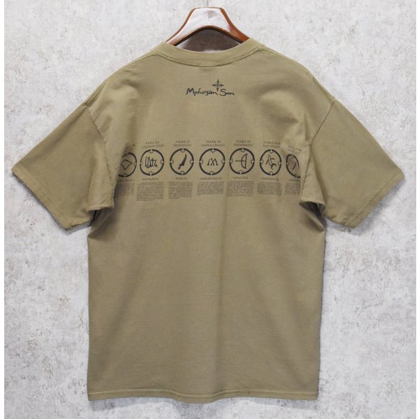 画像3: ビンテージ【GILDAN】【ギルダン】【Hall of the Lost Tribes】【黄土色】【両面プリント】【Tシャツ】【サイズXL】 