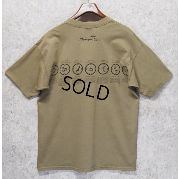 画像3: ビンテージ【GILDAN】【ギルダン】【Hall of the Lost Tribes】【黄土色】【両面プリント】【Tシャツ】【サイズXL】 