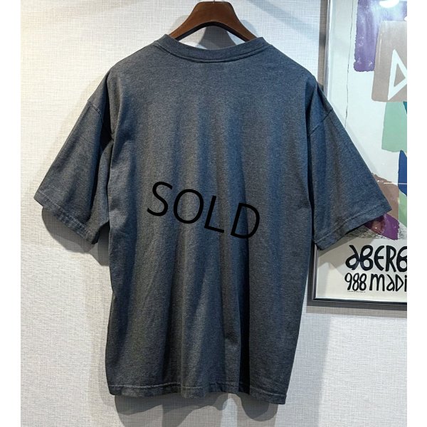 画像3: 90's【USA製】【Russell】【ラッセル】【チャコール】【無地】【Vネック】【Tシャツ】【サイズＬ】 