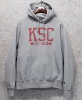 【チャンピオン】【Champion】【KSC】【染み込みプリント】【リバースウィーブパーカー】【サイズL】 