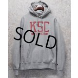 【チャンピオン】【Champion】【KSC】【染み込みプリント】【リバースウィーブパーカー】【サイズL】 