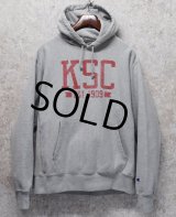 【チャンピオン】【Champion】【KSC】【染み込みプリント】【リバースウィーブパーカー】【サイズL】 