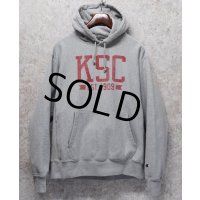 【チャンピオン】【Champion】【KSC】【染み込みプリント】【リバースウィーブパーカー】【サイズL】 