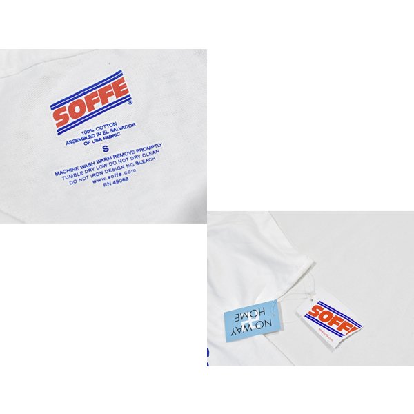 画像2: 【デッドストック】ビンテージ【SOFFE】ソフィー 【白】【THUNDERBIRDS NELLIS 】サンダーバーズ【Tシャツ】サイズＳ 
