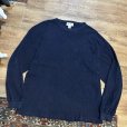 画像1: 90's∼ ビンテージ【Eddie Bauer】【エディーバウアー】【紺色】【無地】【サーマルロンT】【サイズM】<br> (1)