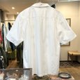 画像3: 【ビンテージ】【UNION BAY】ユニオンベイ【白】バンブー 竹 刺繍【半袖シャツジャケット】半袖シャツ【サイズL】<br> (3)