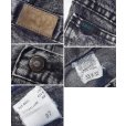 画像3: 【USA製】【ビンテージ】【Lee】【リー】【ブラック】【ケミカルウォッシュ】1タック【デニムパンツ】【33×32】<br> (3)