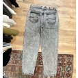 画像4: 【USA製】【ビンテージ】【Lee】【リー】【ブラック】【ケミカルウォッシュ】1タック【デニムパンツ】【33×32】<br> (4)