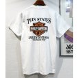 画像3: 90's【ビンテージ】ハーレーダビッドソン【HARLEY DAVIDSON】【TWIN SATES】【バックプリント付き】白【Ｔシャツ】【サイズM】<br> (3)