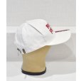 画像4: ビンテージ【NISSIN CAP】【ROZ FEST】【白×赤×青】【BBキャップ】<br> (4)