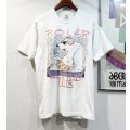 90's【USA製】 ビンテージ【FRUIT OF THE LOOM 】フルーツオブザルーム【白】【白クマ】【 Tシャツ】【サイズL】 