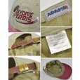 画像2: ビンテージ【ADAMS】【アダムス】【SKYDIVE PERRIS】カーキ×エンジ【キャップ】<br> (2)