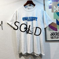 90's USA製 ビンテージ【ONEITA】オニータ【Gold country classic 1997】シングルステッチ バックプリント付き【グレー】 Tシャツ 【サイズL】 