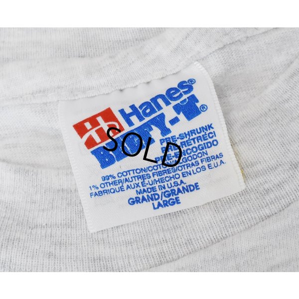 画像2: 【90's】【USA製】【ビンテージ】【Hanes】ヘインズ【Korean war veterans】メモリアル【霜降りグレー】【Tシャツ】【サイズL】 