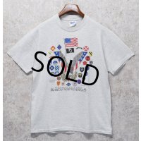 【90's】【USA製】【ビンテージ】【Hanes】ヘインズ【Korean war veterans】メモリアル【霜降りグレー】【Tシャツ】【サイズL】 